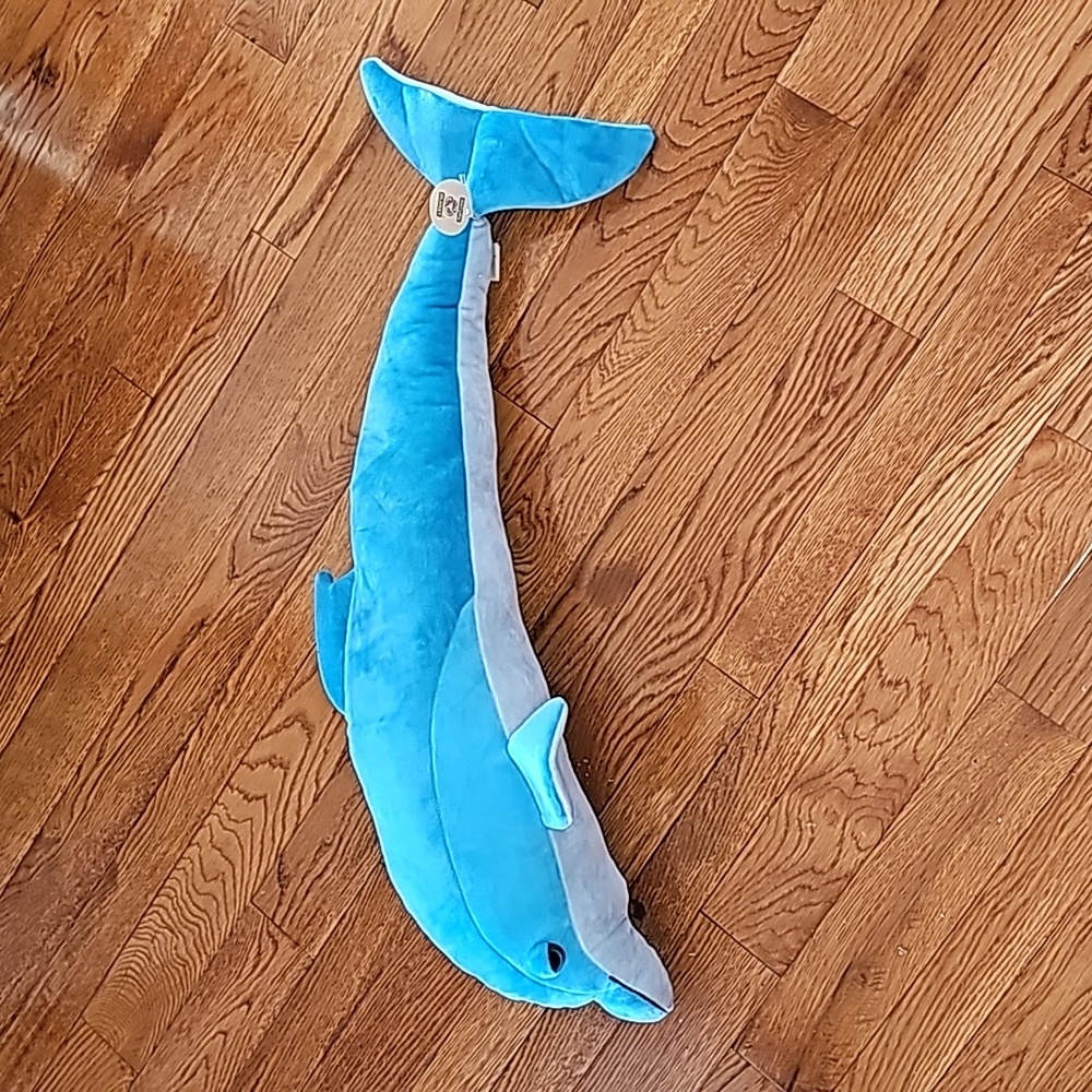 Jumbo Stuffed Dolphin NEW
